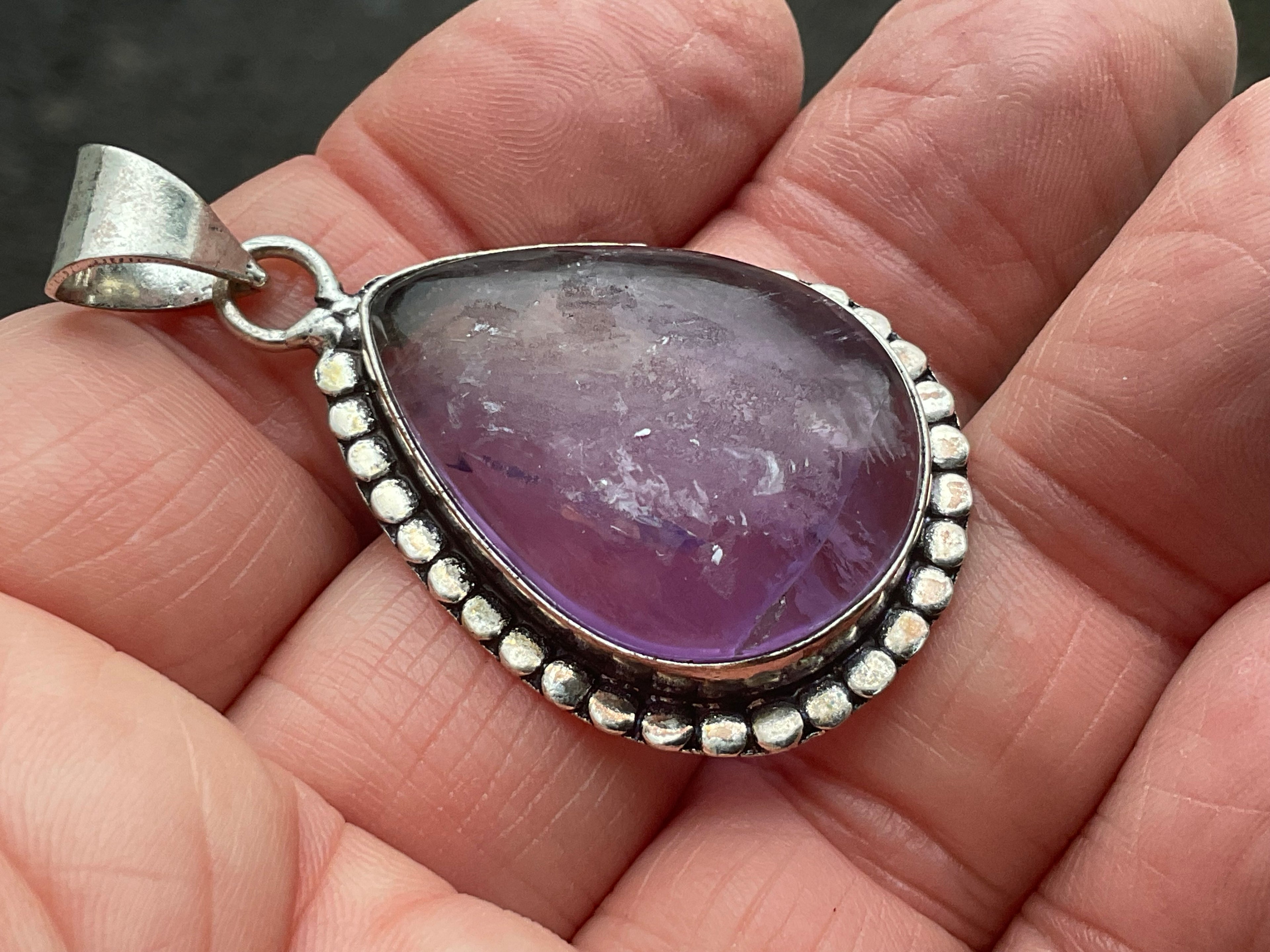12g Antique Style Ametrine Pendant 5B