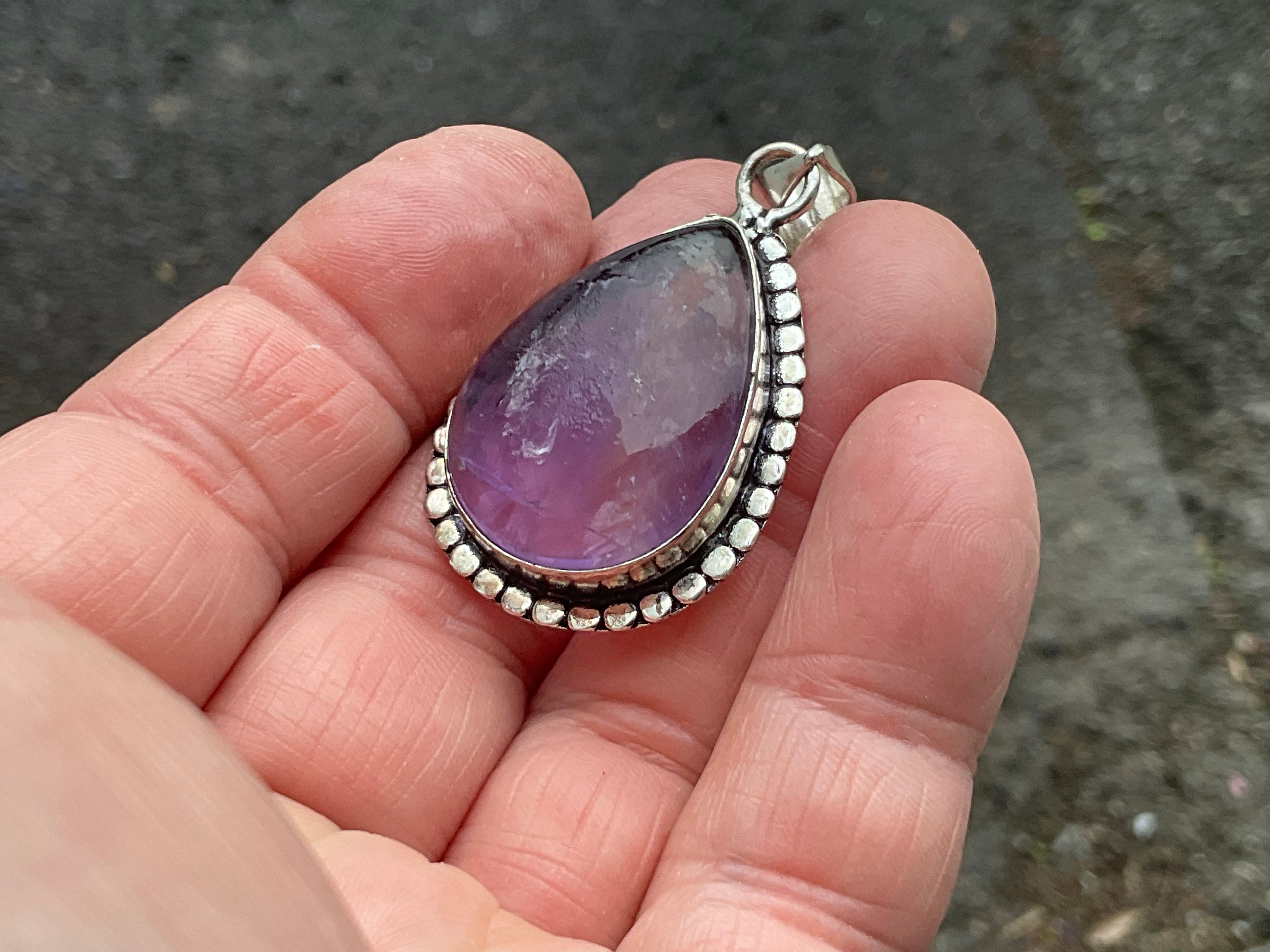 12g Antique Style Ametrine Pendant 5B
