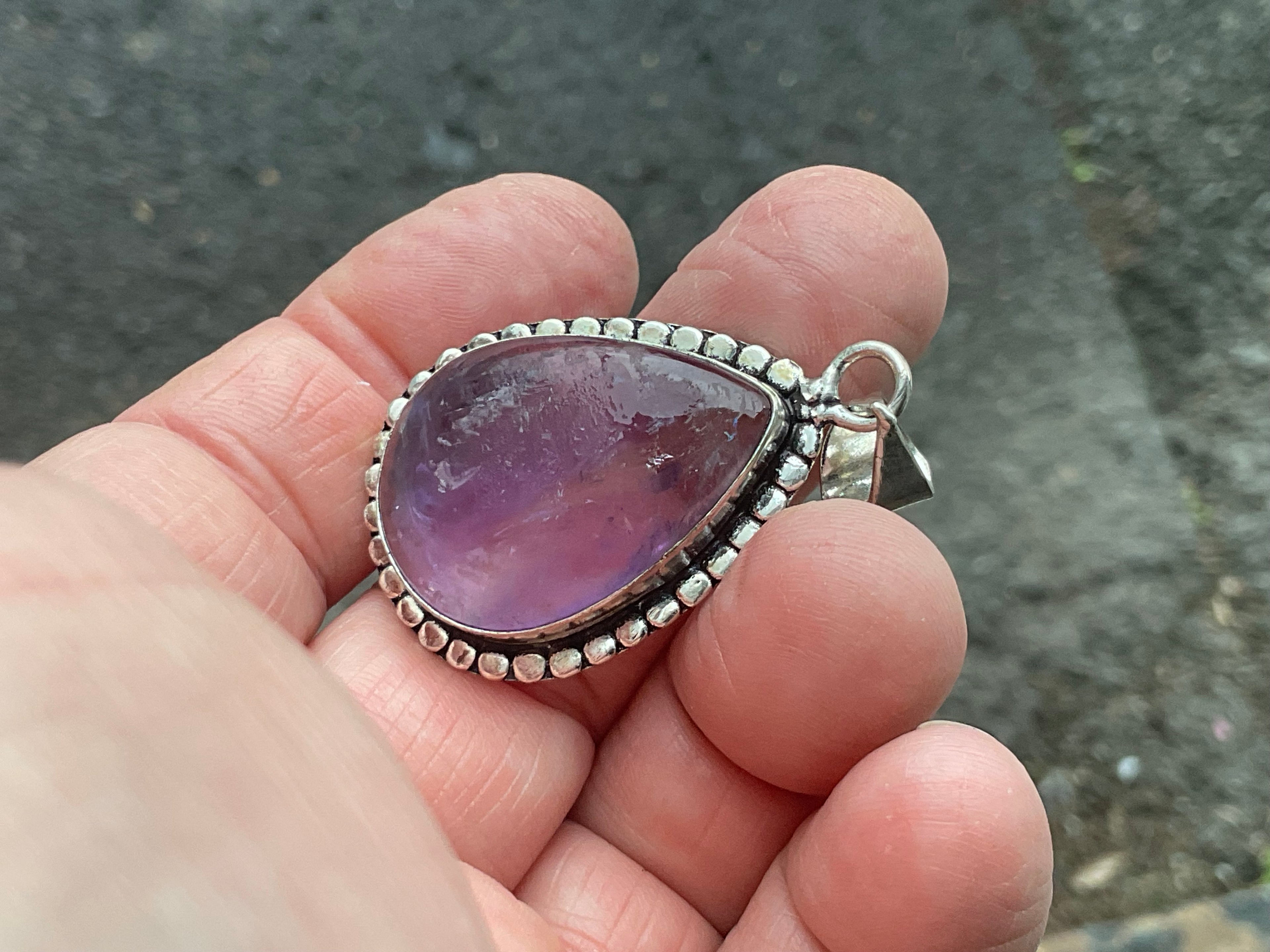 12g Antique Style Ametrine Pendant 5B
