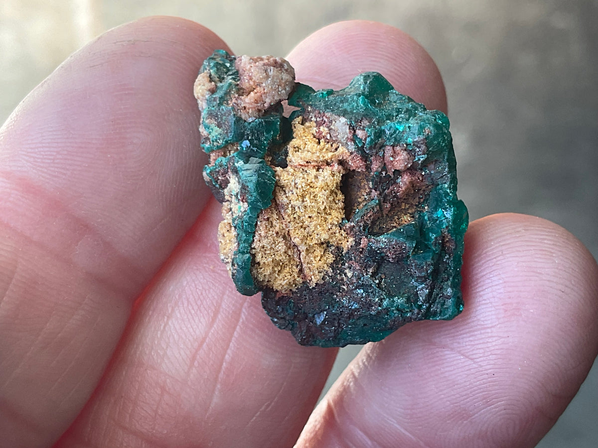 8g Congolese Dioptase Specimen 17B