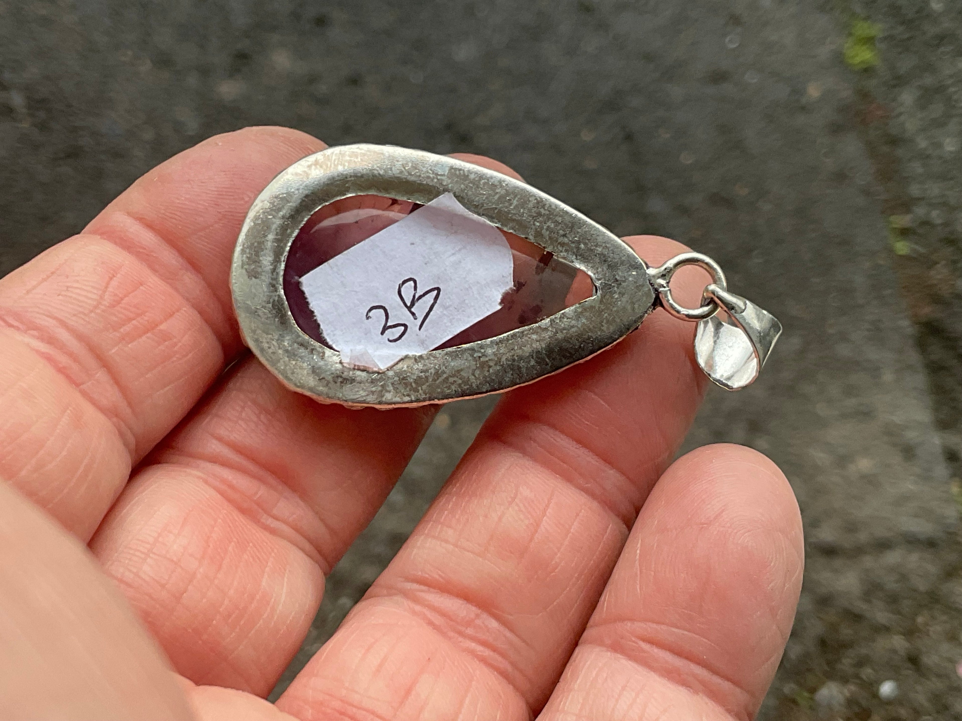 12g Antique Style Ametrine Pendant 3B