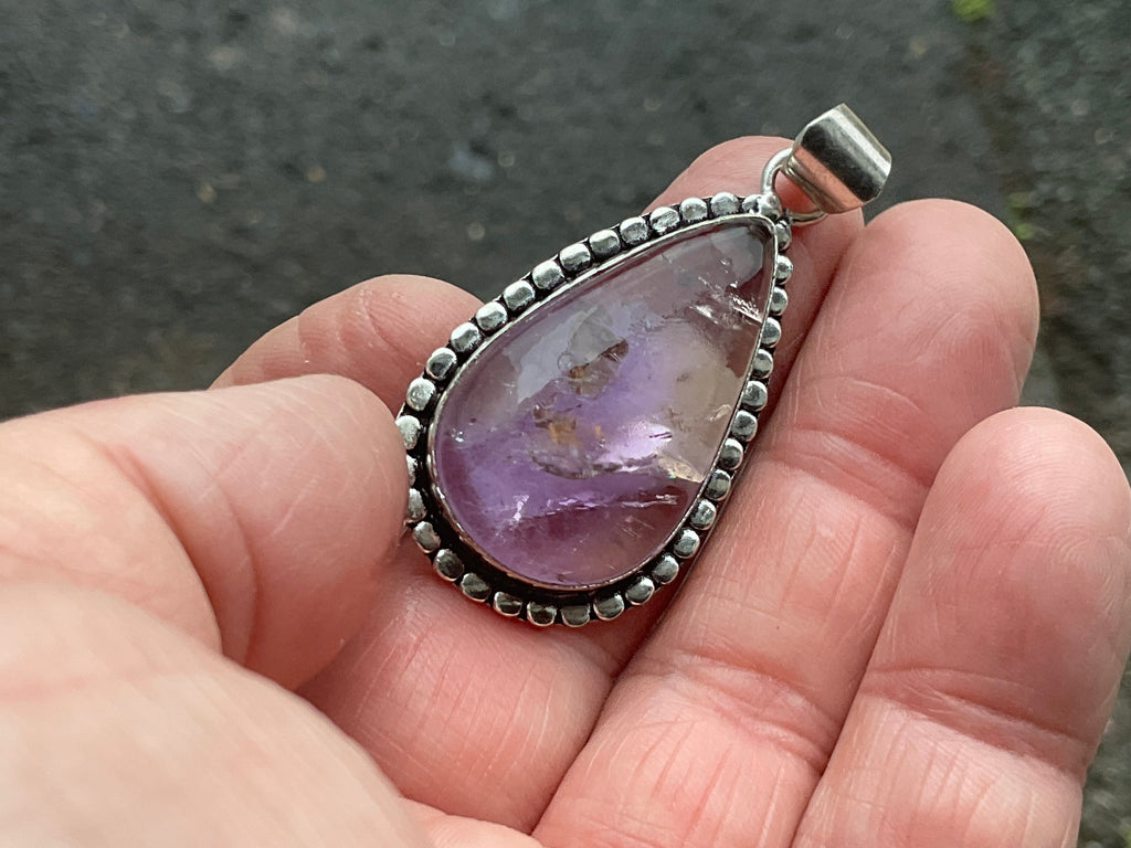 12g Antique Style Ametrine Pendant 3B