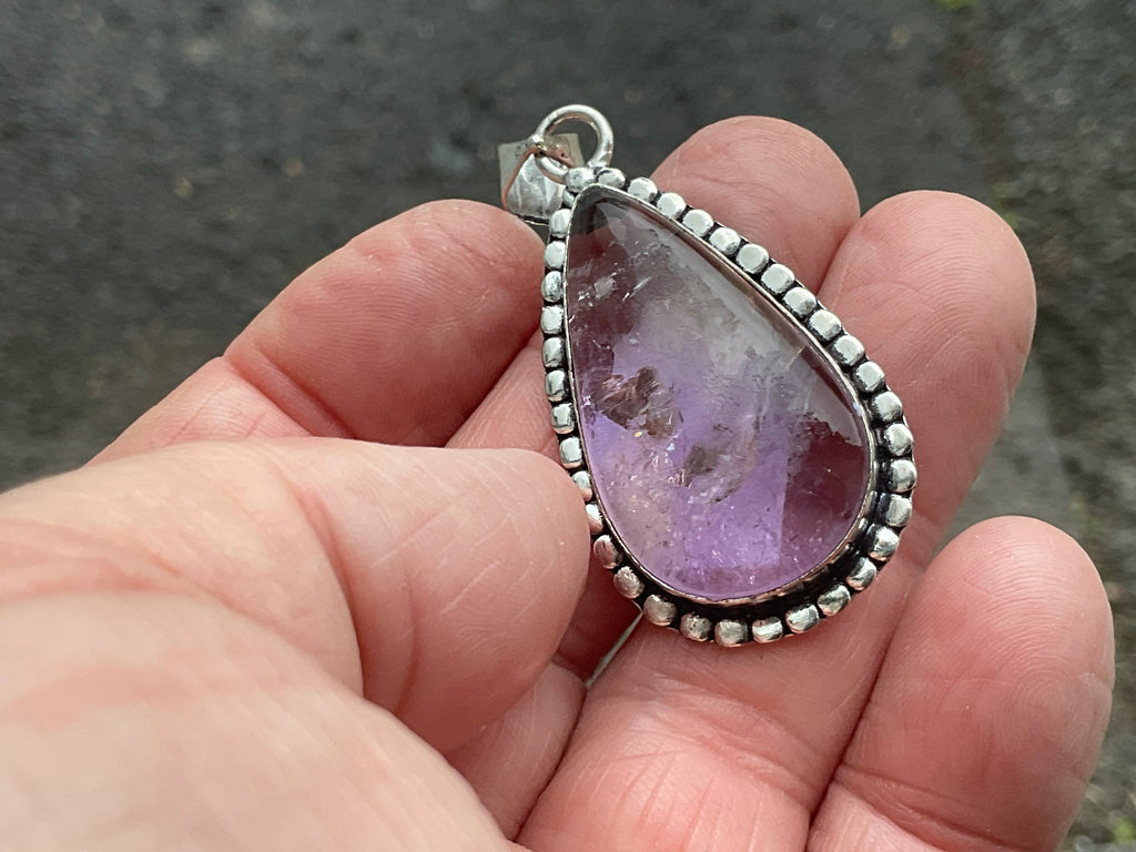12g Antique Style Ametrine Pendant 3B