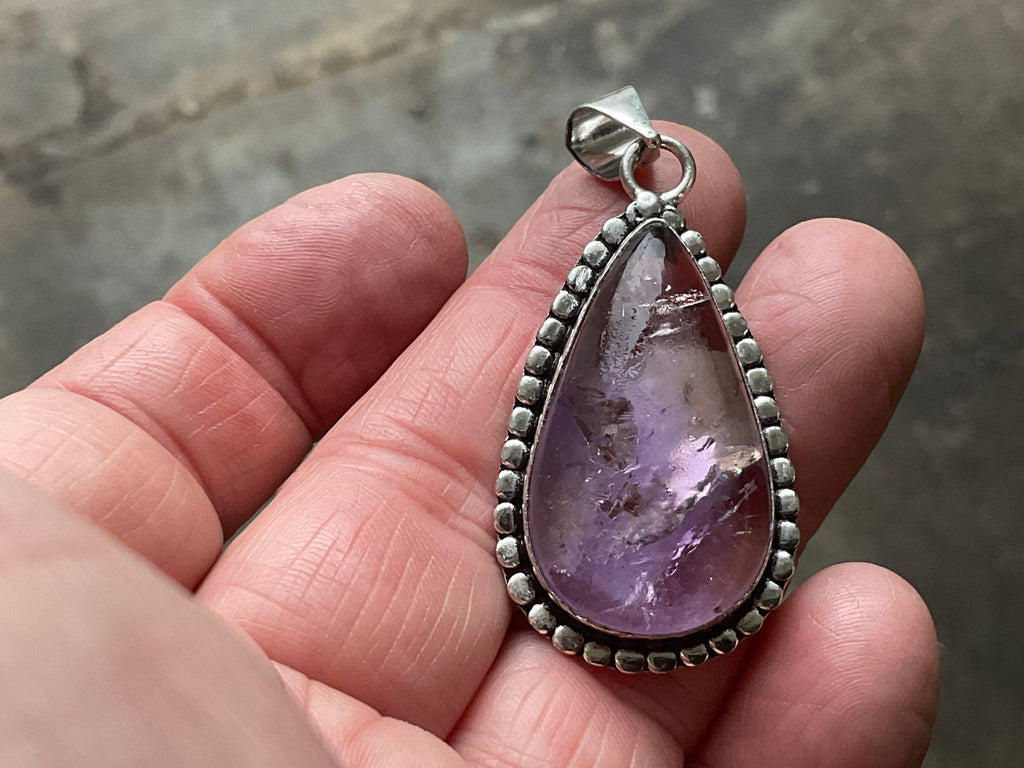 12g Antique Style Ametrine Pendant 3B