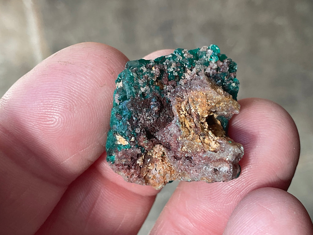 8g Congolese Dioptase Specimen 17C
