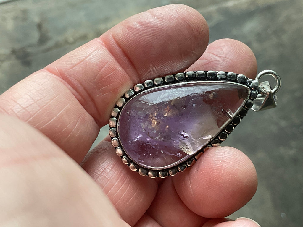 12g Antique Style Ametrine Pendant 3B