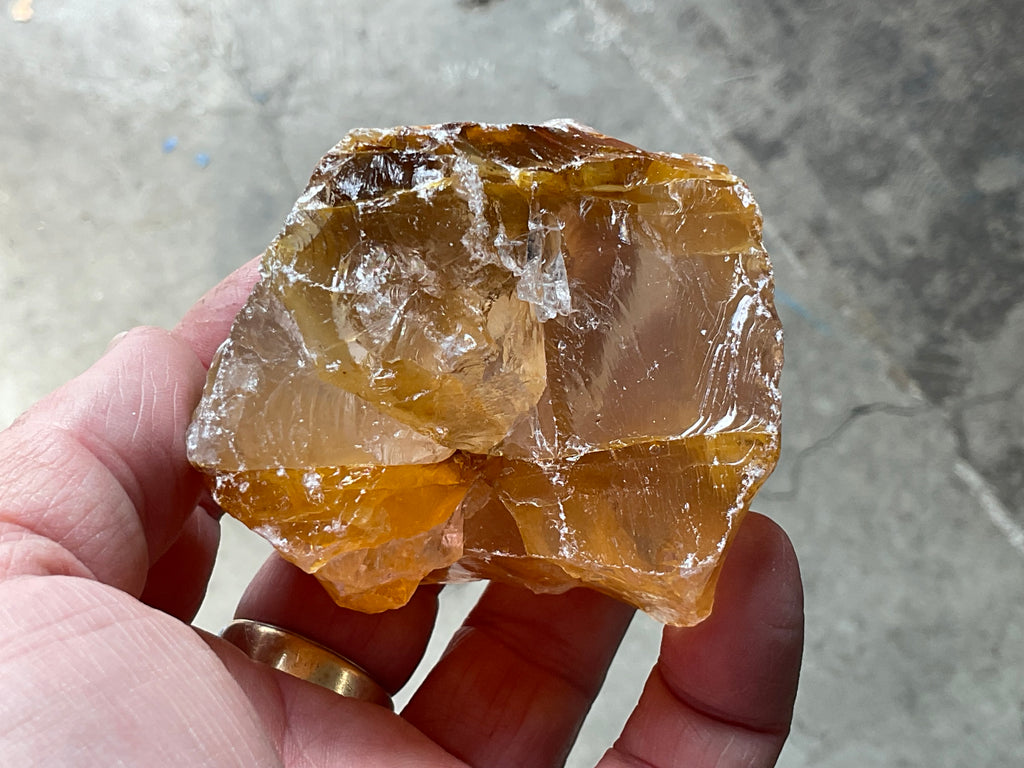271g Golden Healer Rough Piece 3C