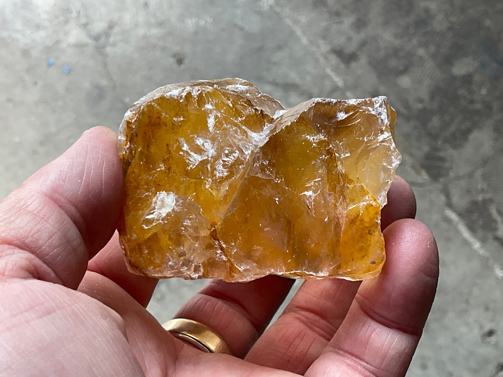 271g Golden Healer Rough Piece 3C