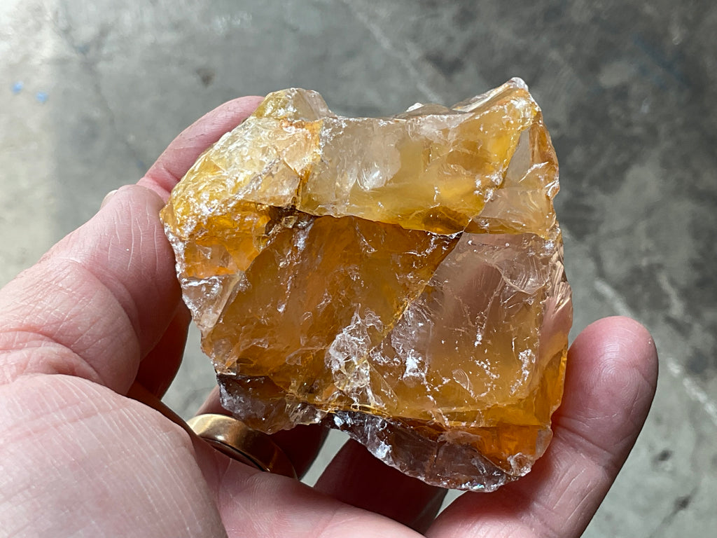 271g Golden Healer Rough Piece 3C