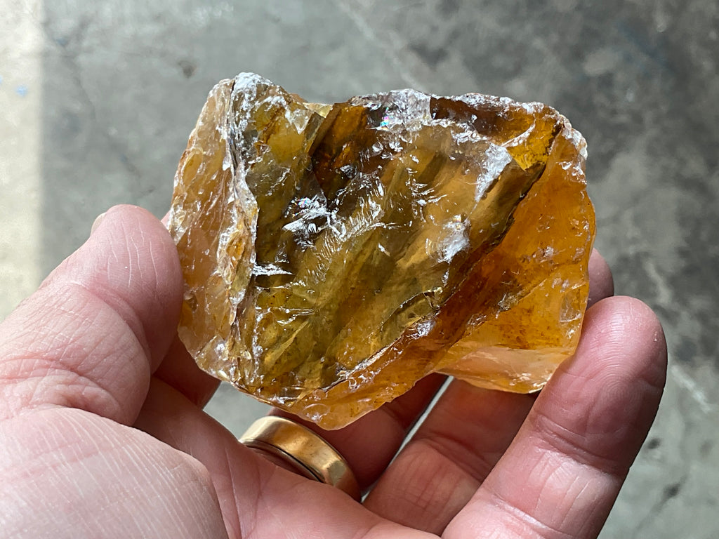 271g Golden Healer Rough Piece 3C