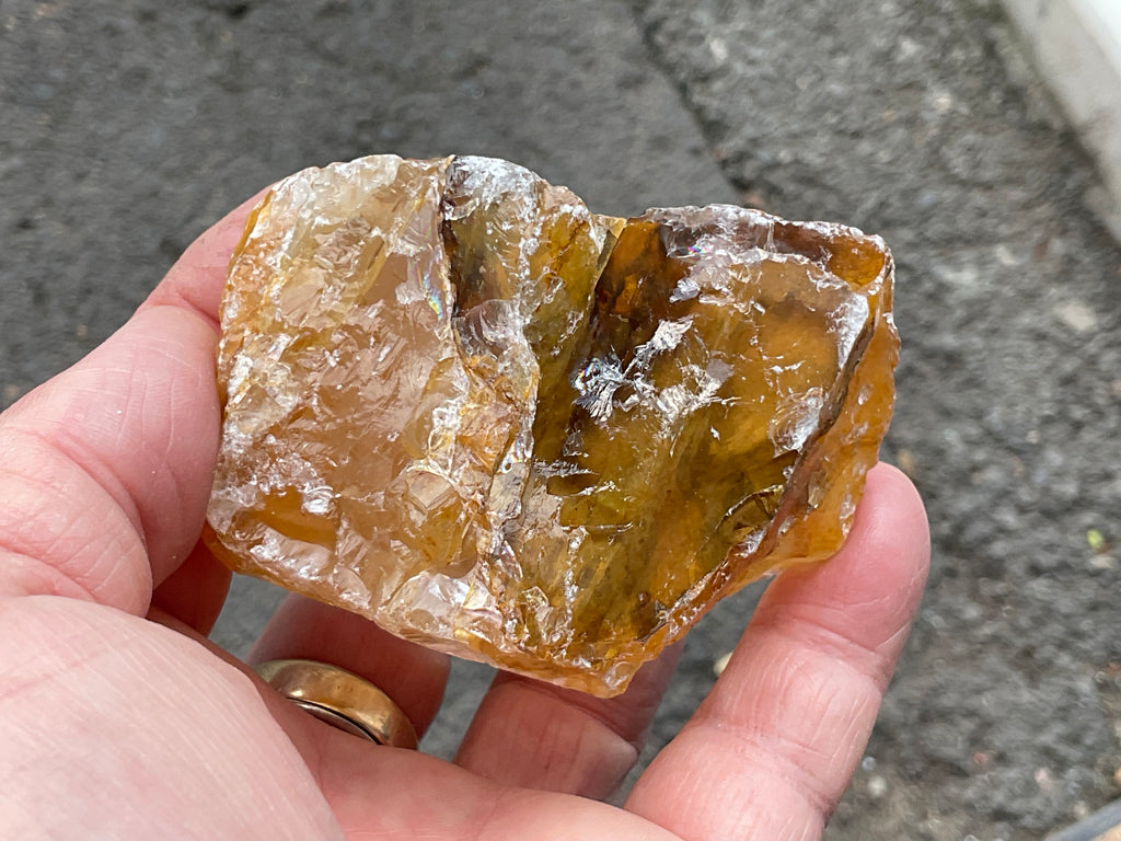 271g Golden Healer Rough Piece 3C