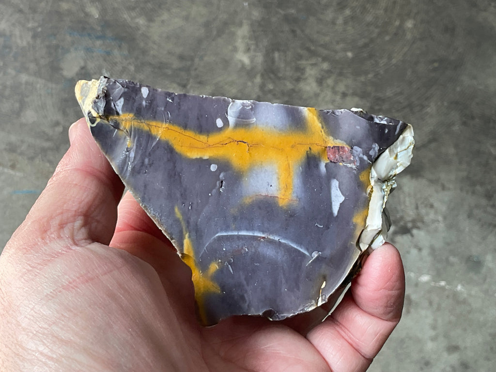 314g Rough Mookaite Jasper 17C