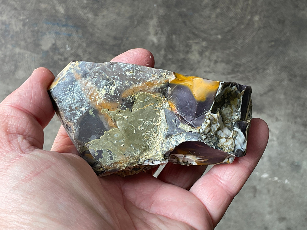 314g Rough Mookaite Jasper 17C
