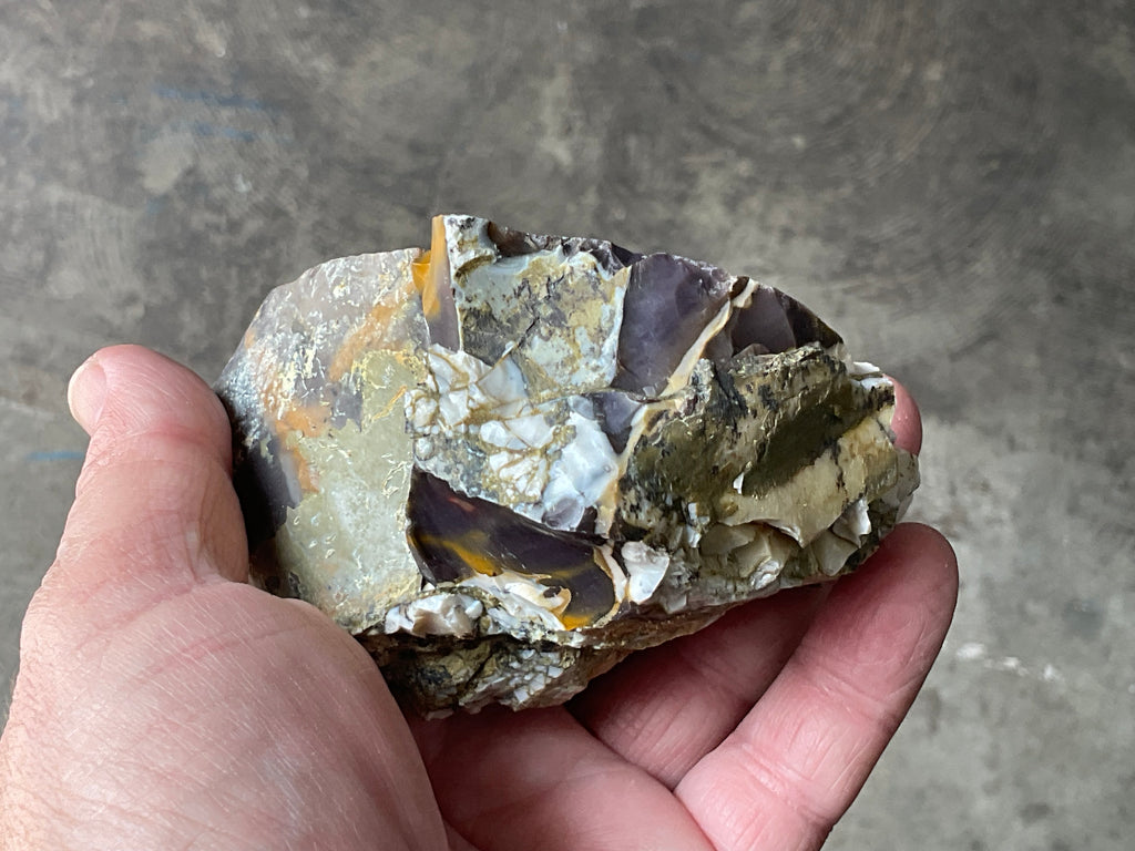 314g Rough Mookaite Jasper 17C