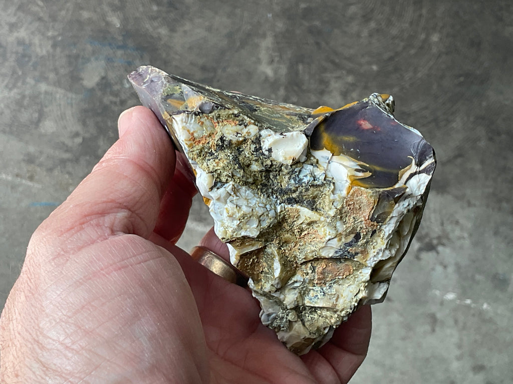 314g Rough Mookaite Jasper 17C