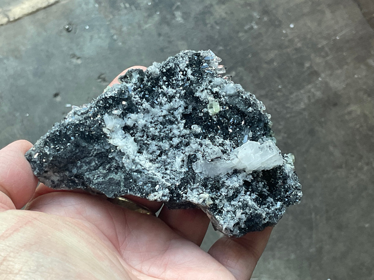 174g Babingtonite ++ Specimen 4B from Sichuan, China
