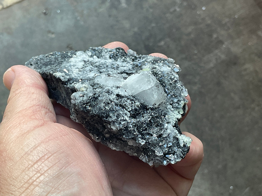 174g Babingtonite ++ Specimen 4B from Sichuan, China