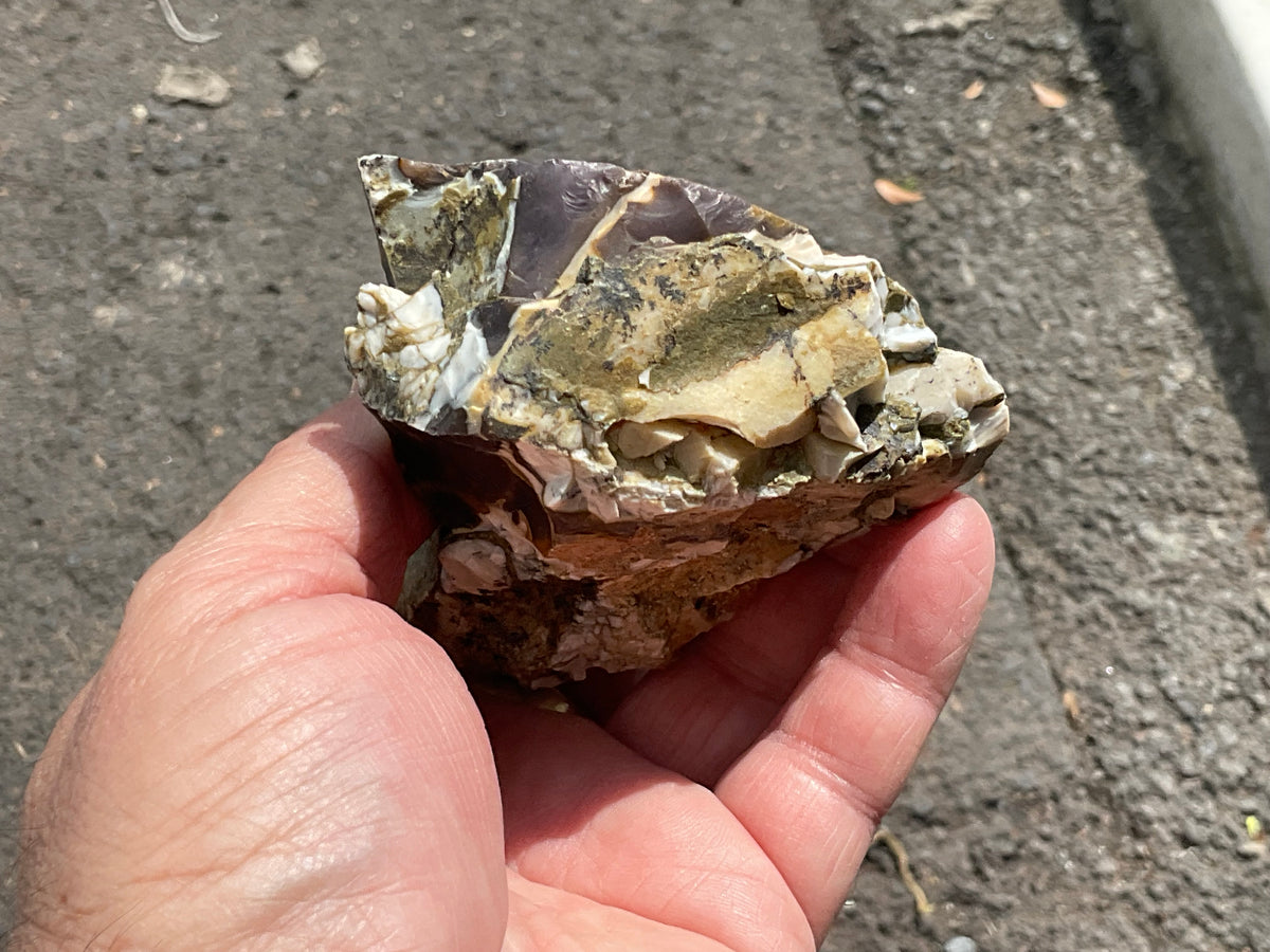 314g Rough Mookaite Jasper 17C