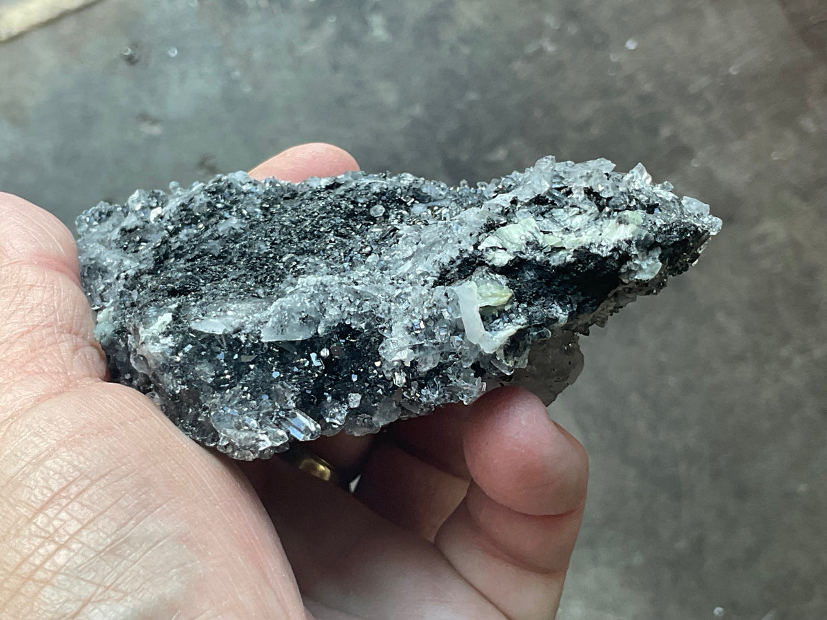 174g Babingtonite ++ Specimen 4B from Sichuan, China