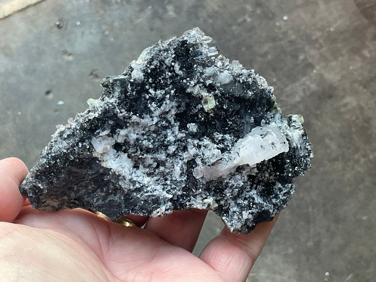 174g Babingtonite ++ Specimen 4B from Sichuan, China