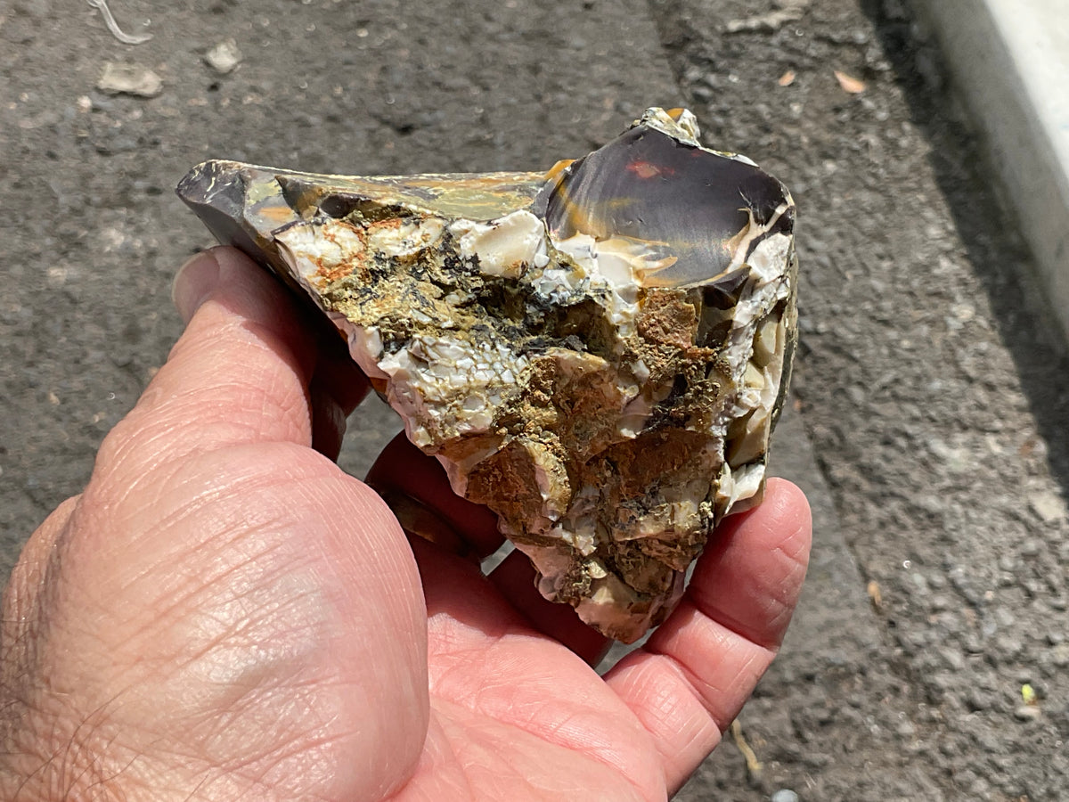 314g Rough Mookaite Jasper 17C
