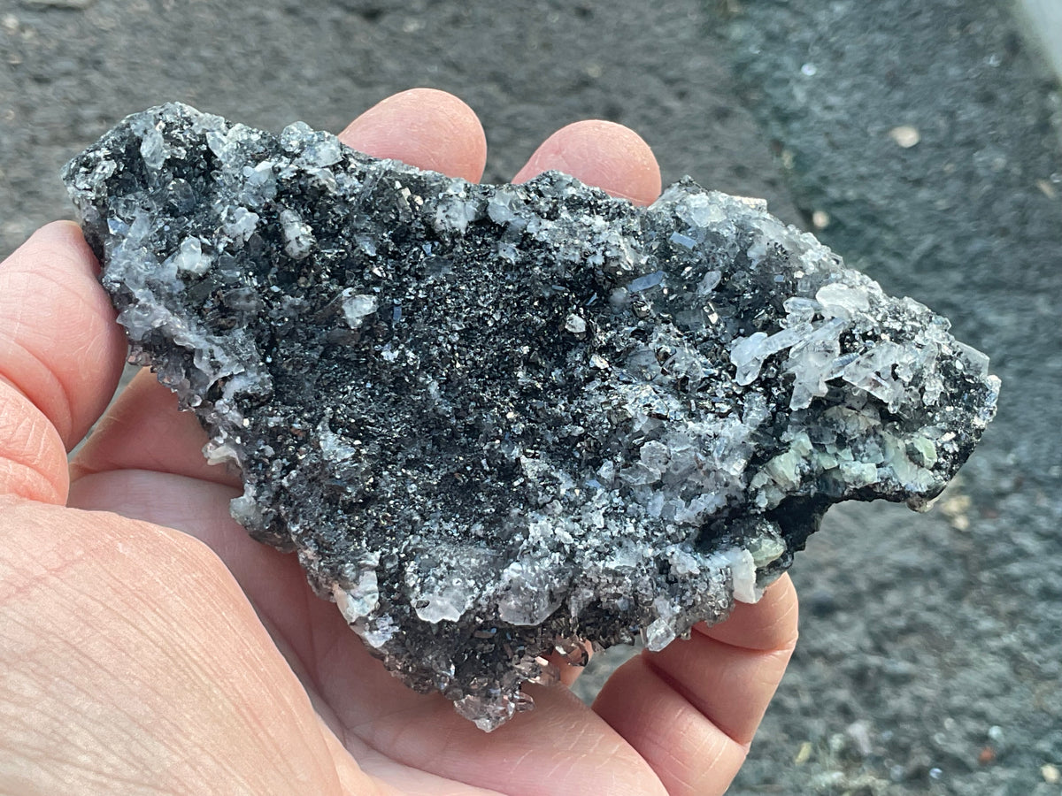 174g Babingtonite ++ Specimen 4B from Sichuan, China