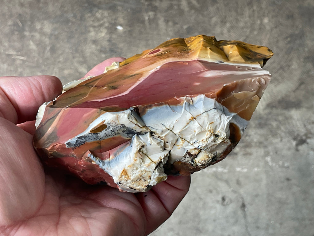 606g Rough Mookaite Piece C