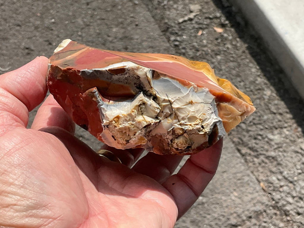 606g Rough Mookaite Piece C