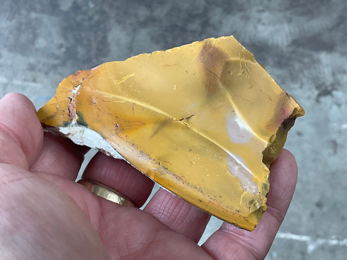 100g Rough Mookaite Piece 1A