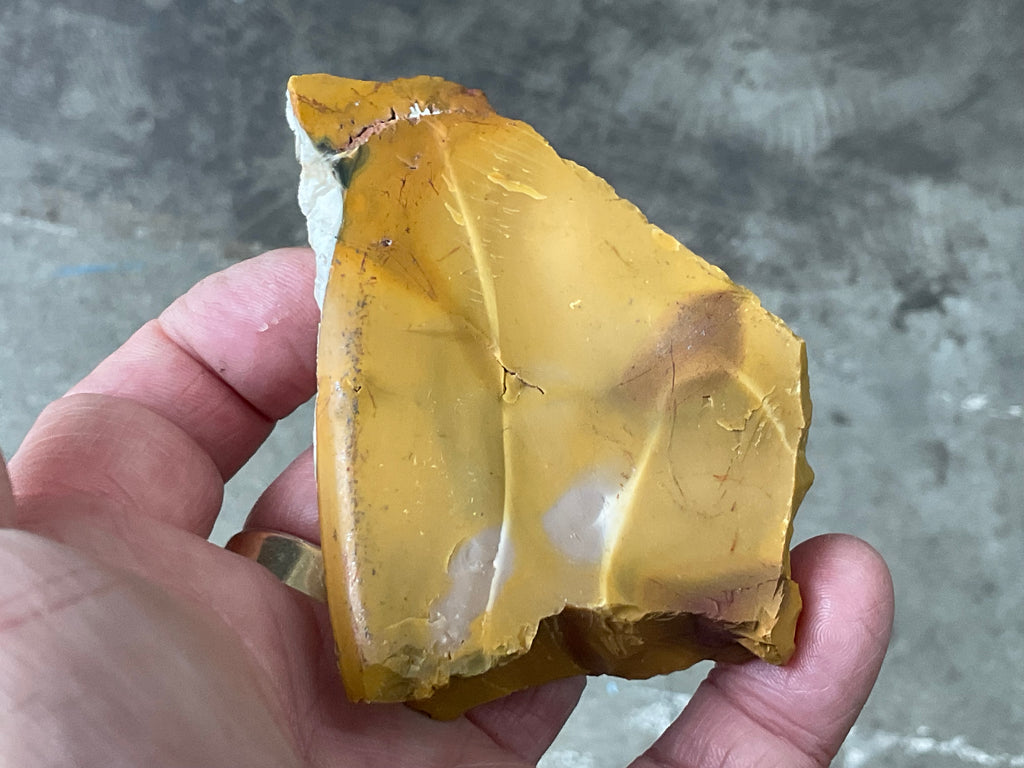 100g Rough Mookaite Piece 1A