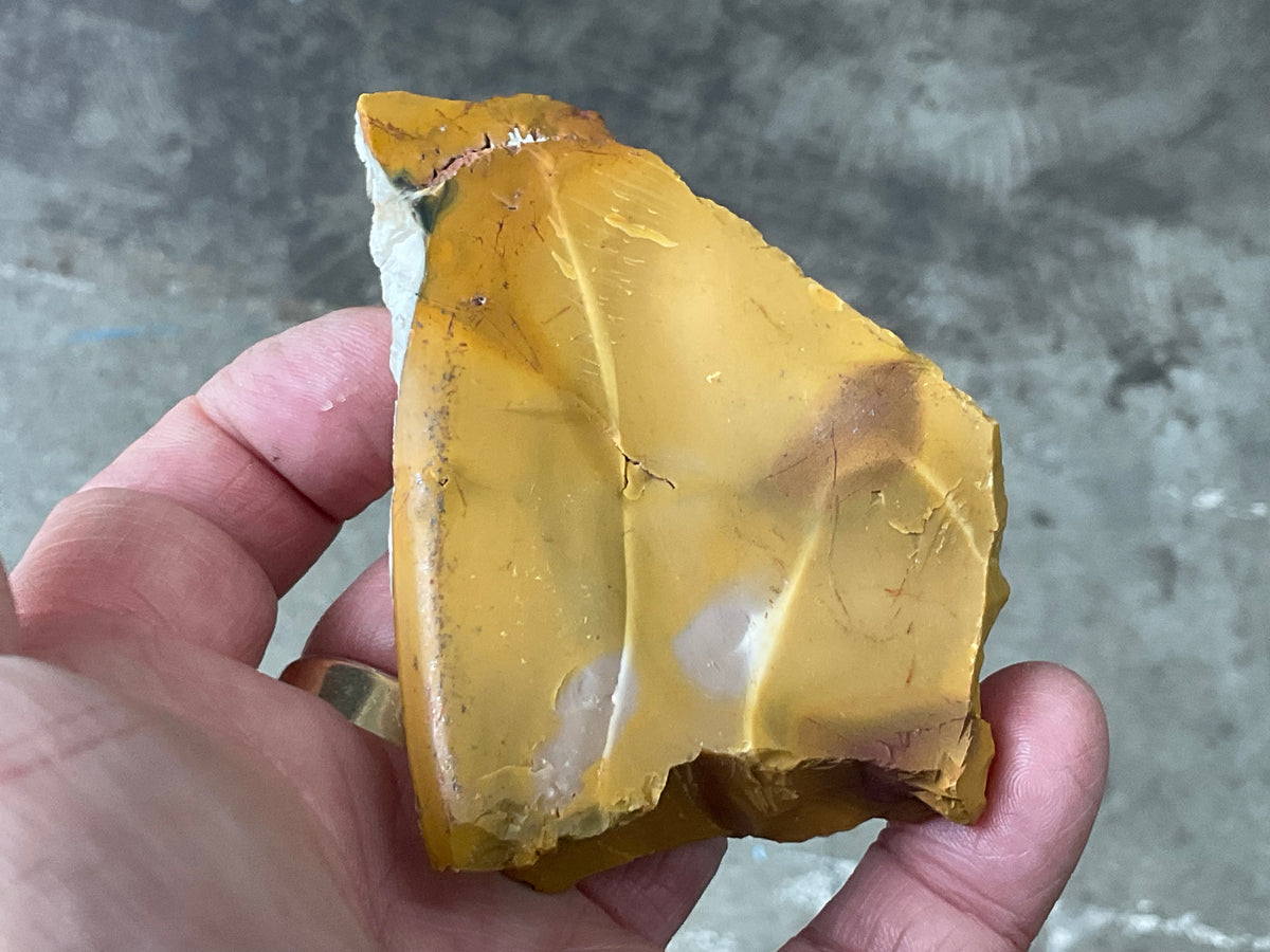 100g Rough Mookaite Piece 1A