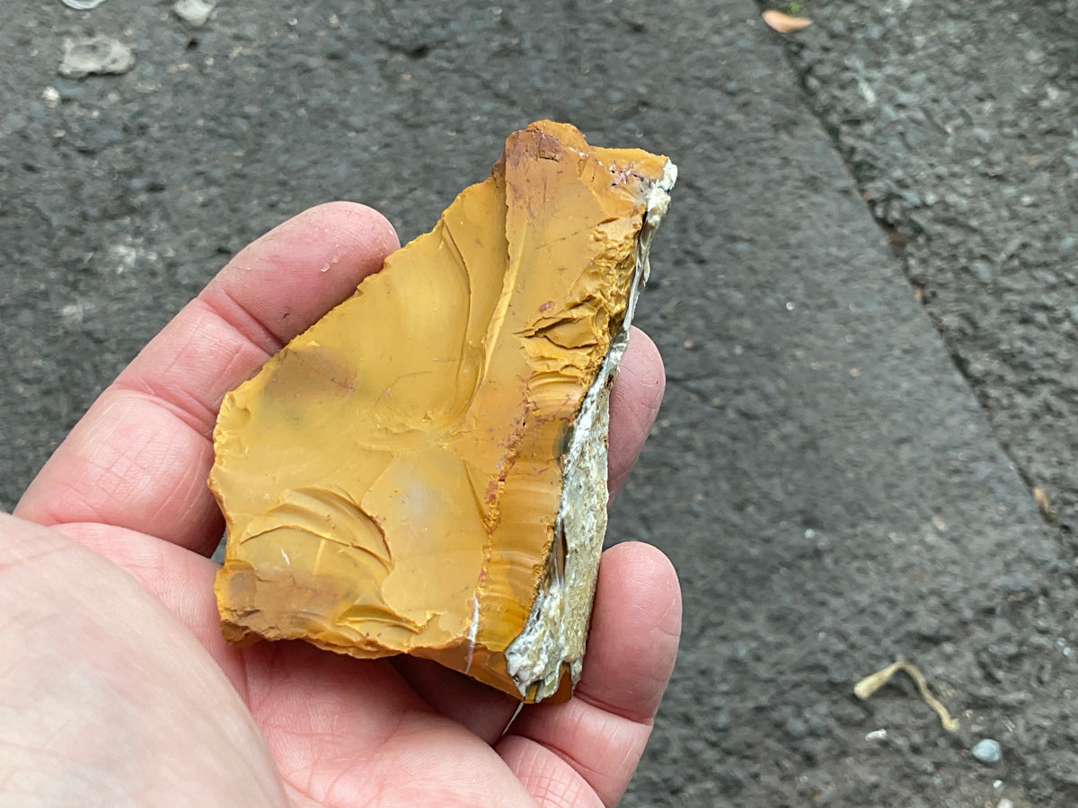 100g Rough Mookaite Piece 1A