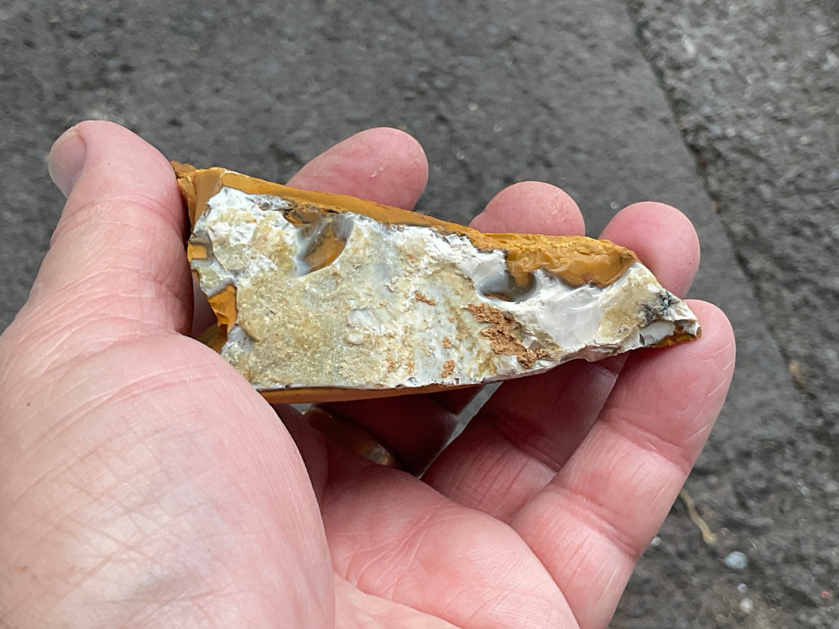 100g Rough Mookaite Piece 1A