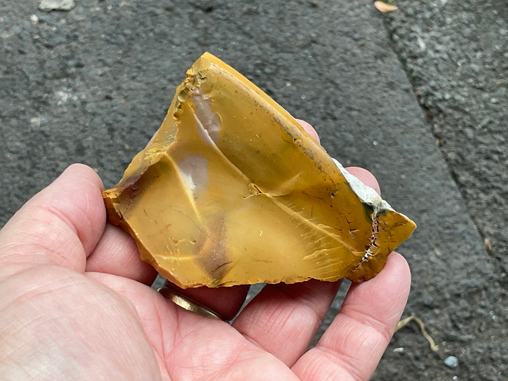 100g Rough Mookaite Piece 1A