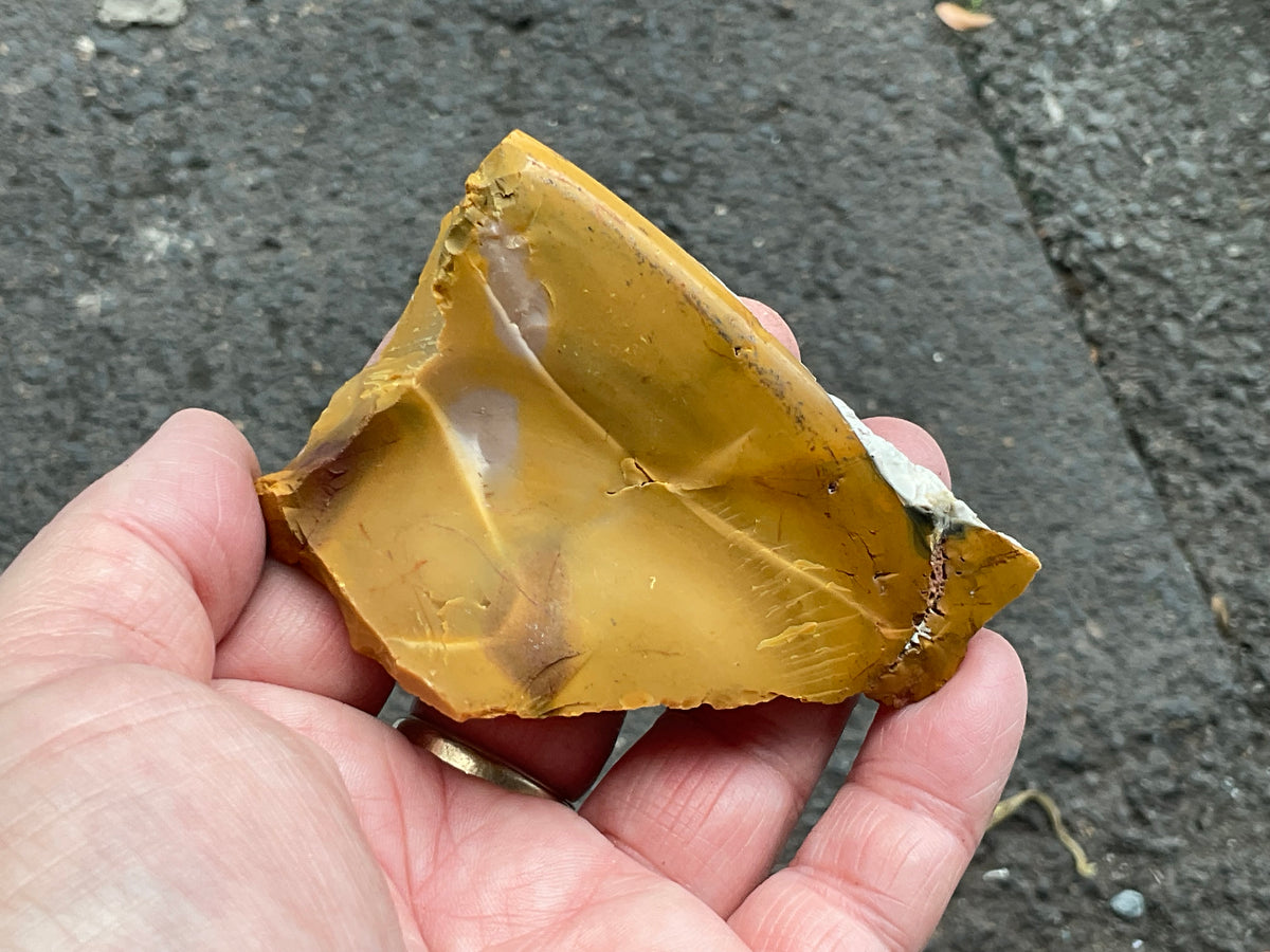 100g Rough Mookaite Piece 1A