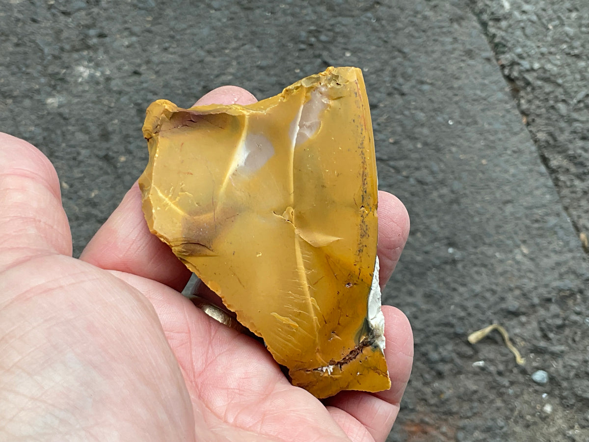 100g Rough Mookaite Piece 1A