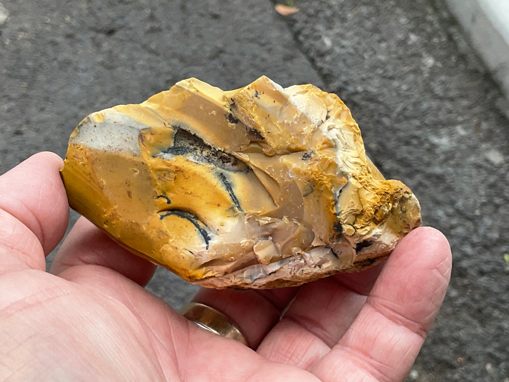 158g Rough Mookaite Piece 5A