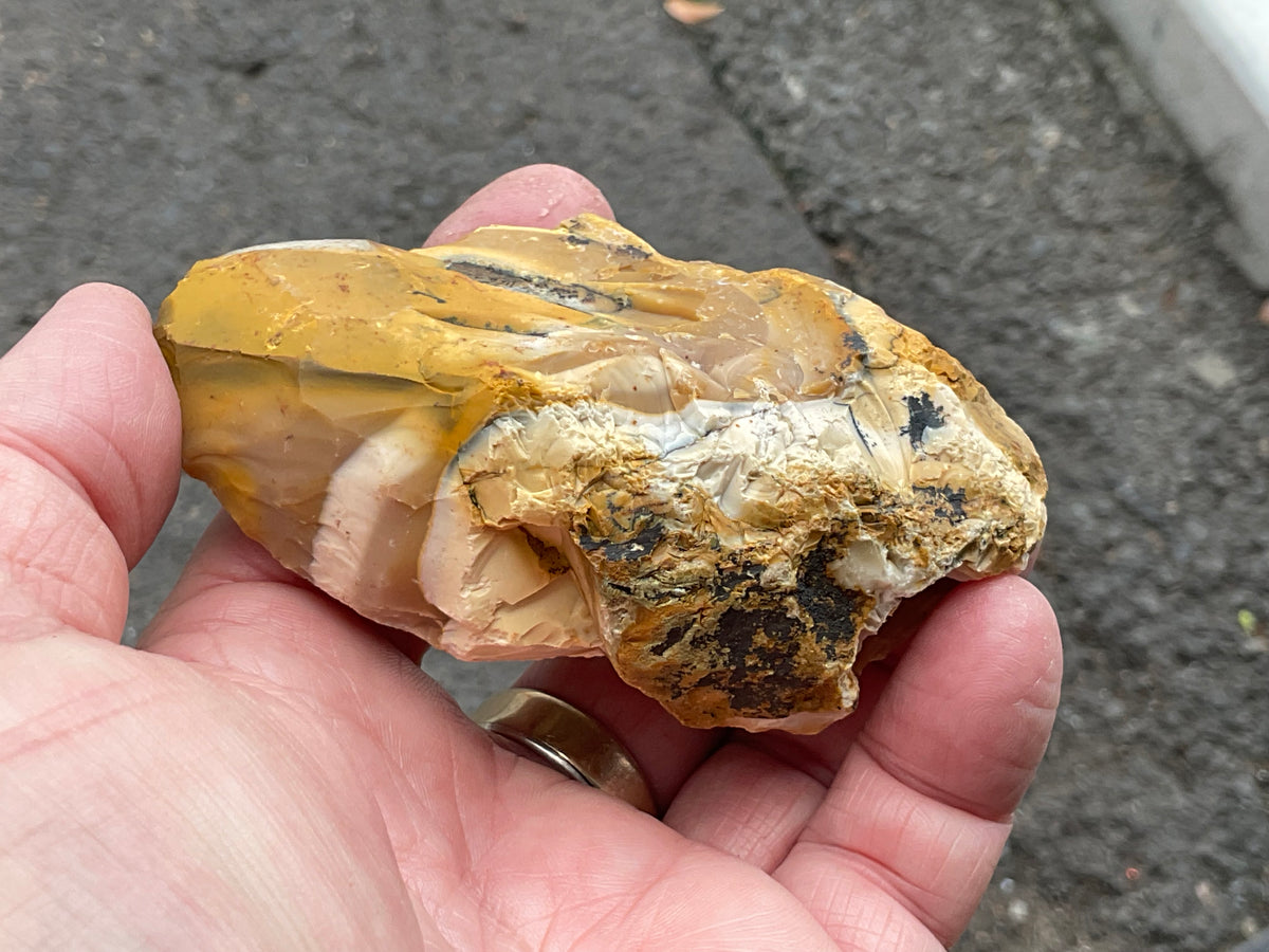 158g Rough Mookaite Piece 5A