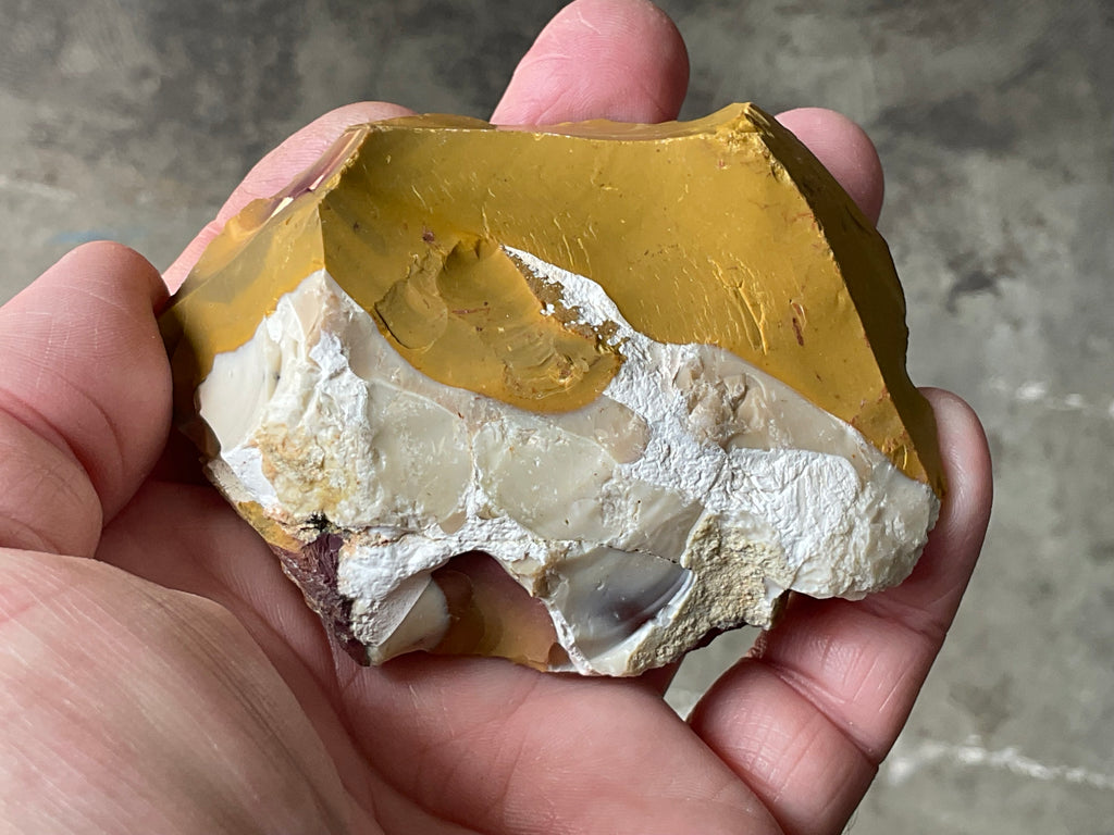 135g Rough Mookaite Piece 11C