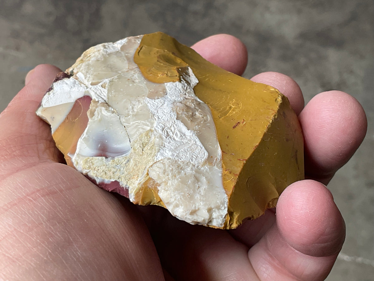 135g Rough Mookaite Piece 11C