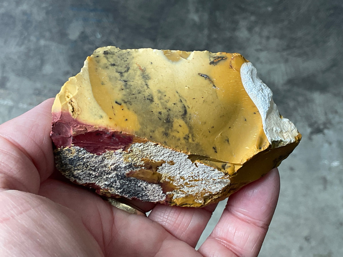 128g Rough Mookaite Piece 12A