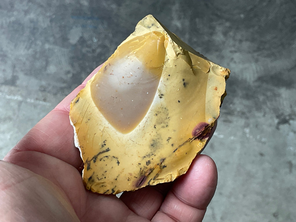 128g Rough Mookaite Piece 12A