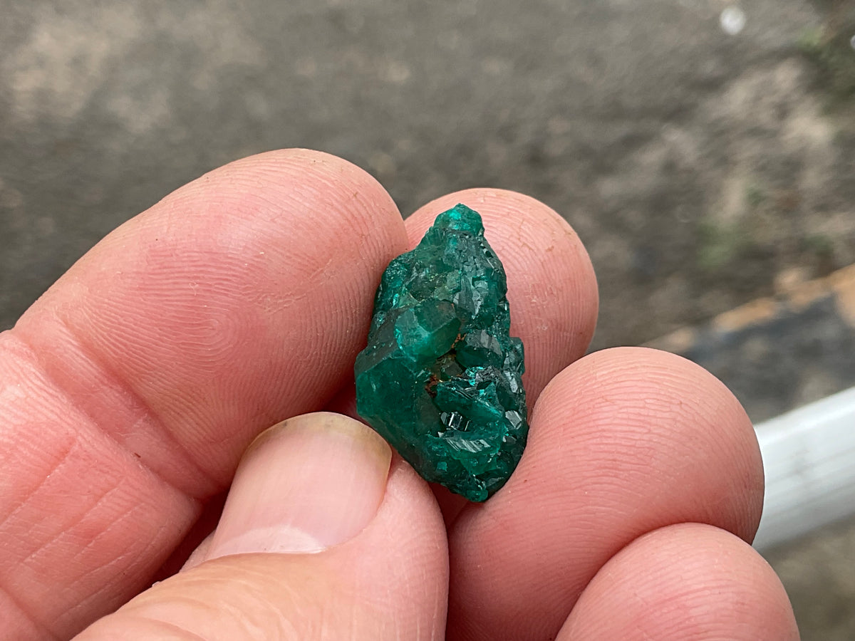 2g Congolese Dioptase Natural Specimen 1B