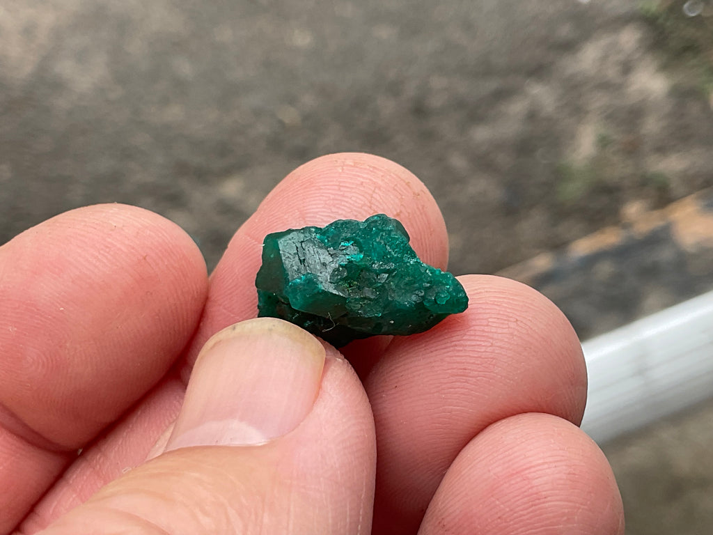 2g Congolese Dioptase Natural Specimen 1B