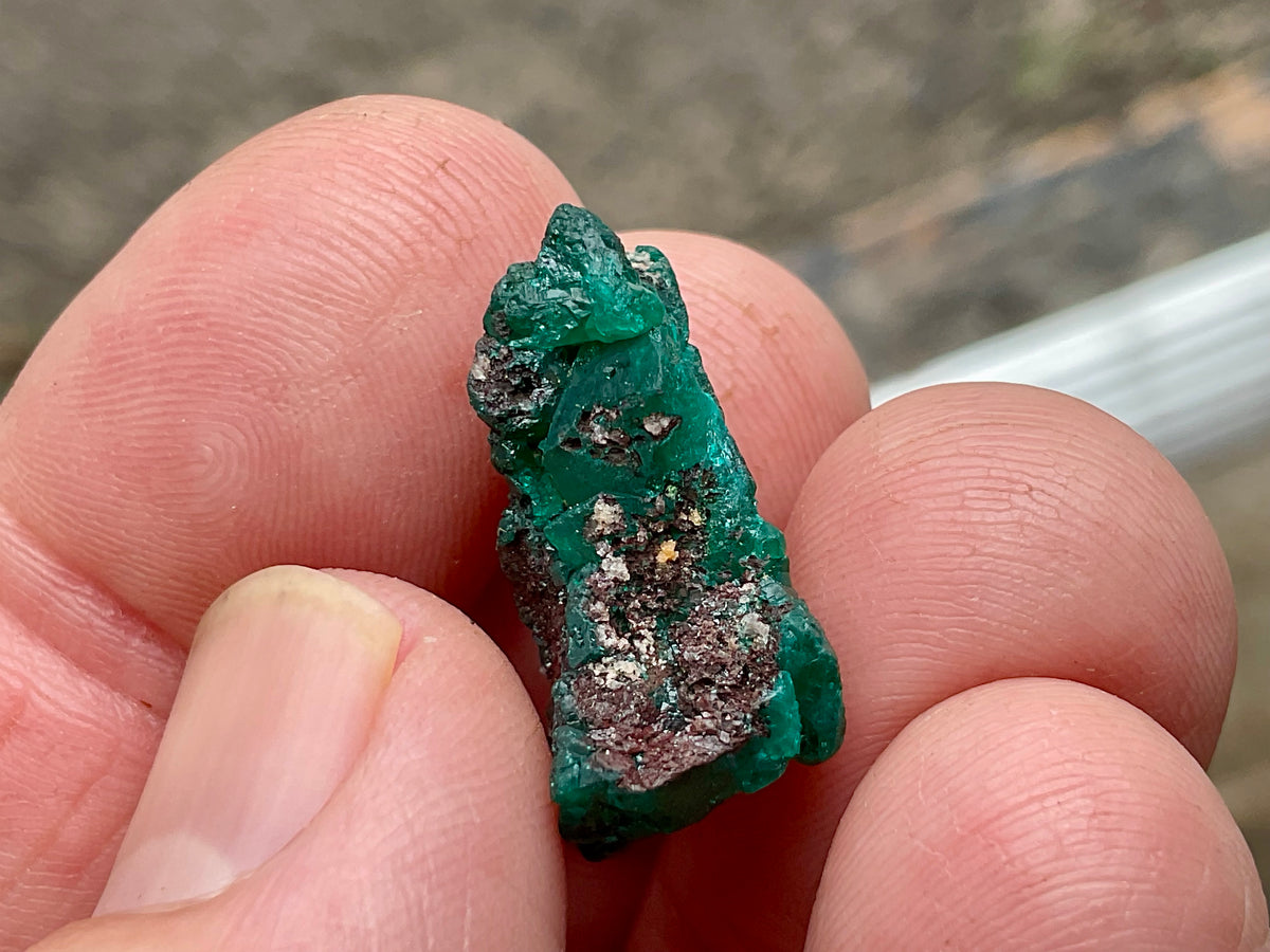 3g Congolese Dioptase Natural Specimen 2A