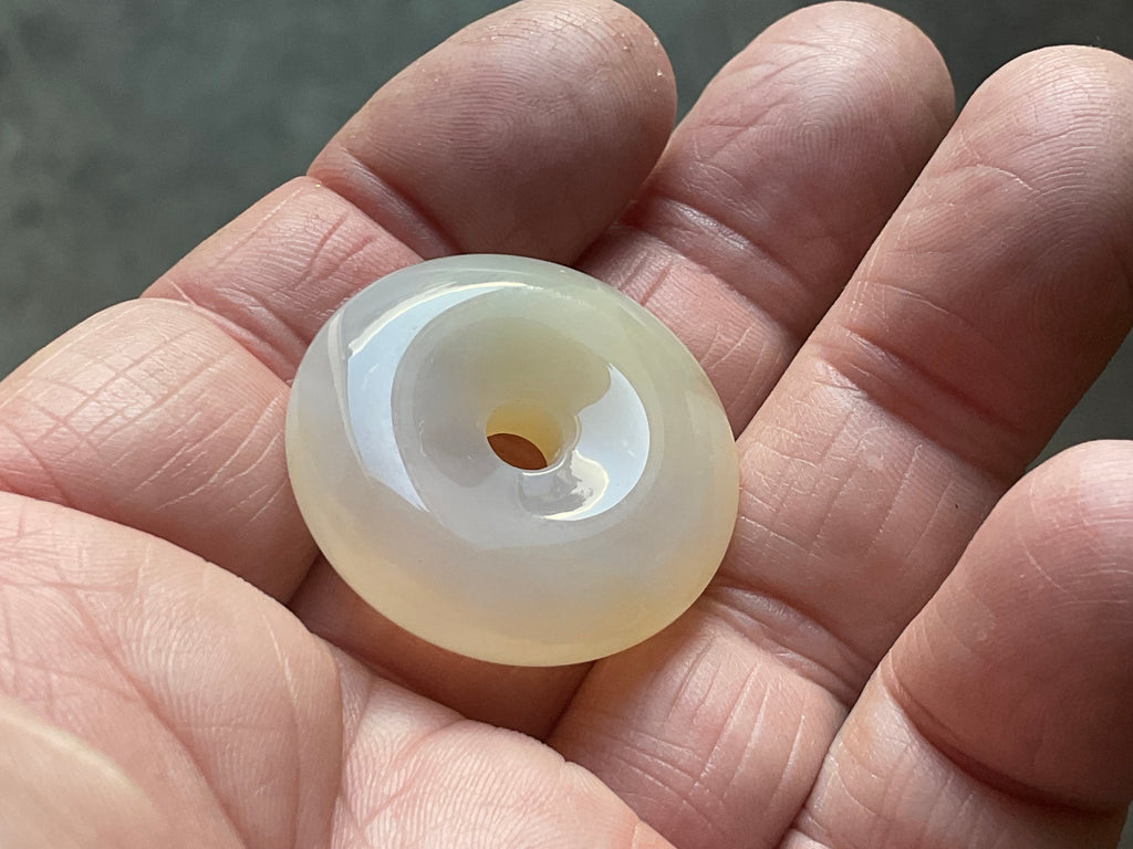3cm Agate Donut 1A