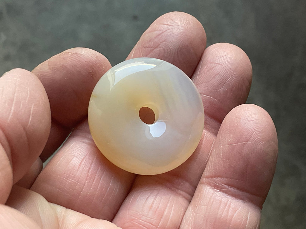 3cm Agate Donut 1A