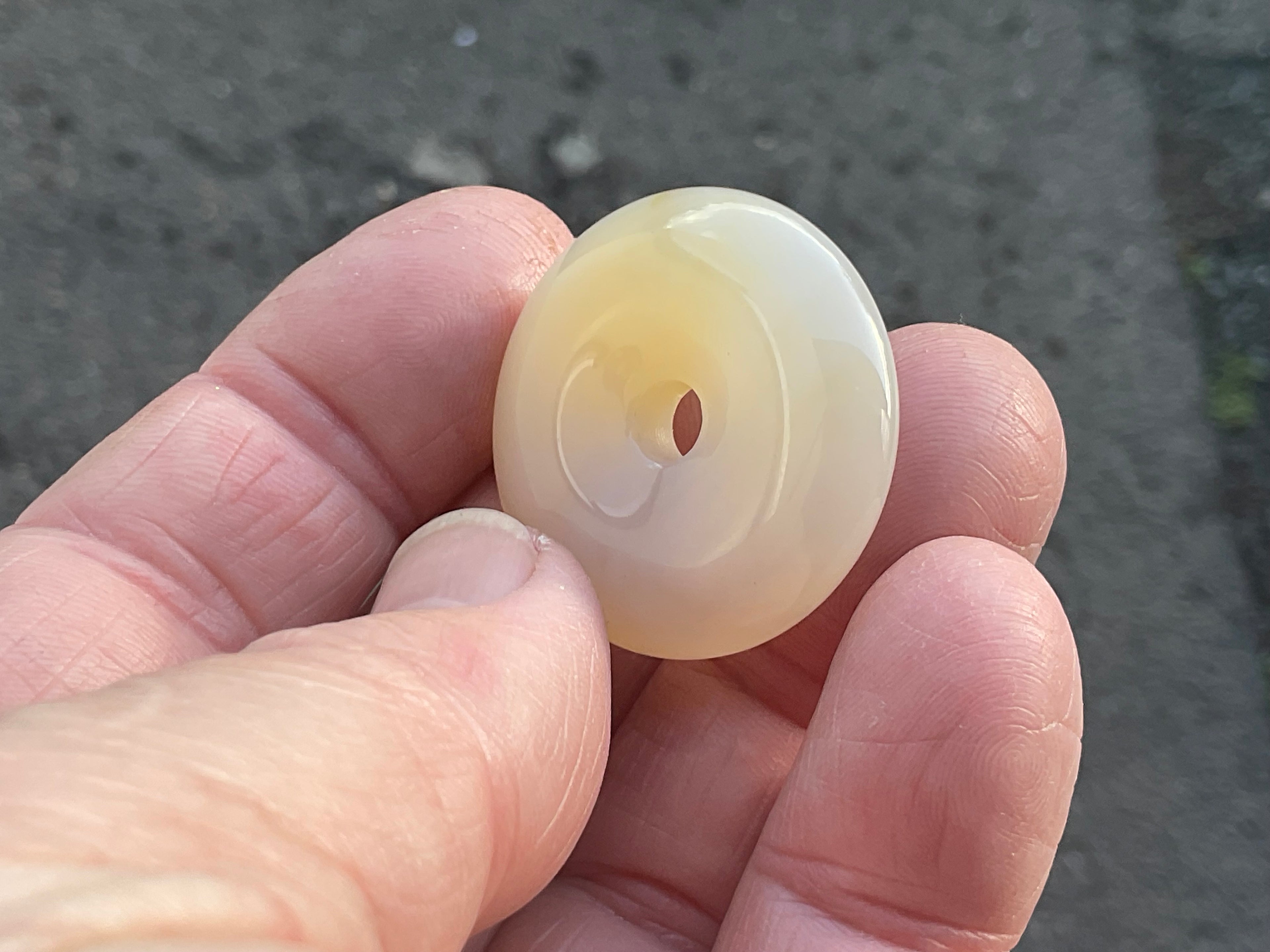 3cm Agate Donut 1A