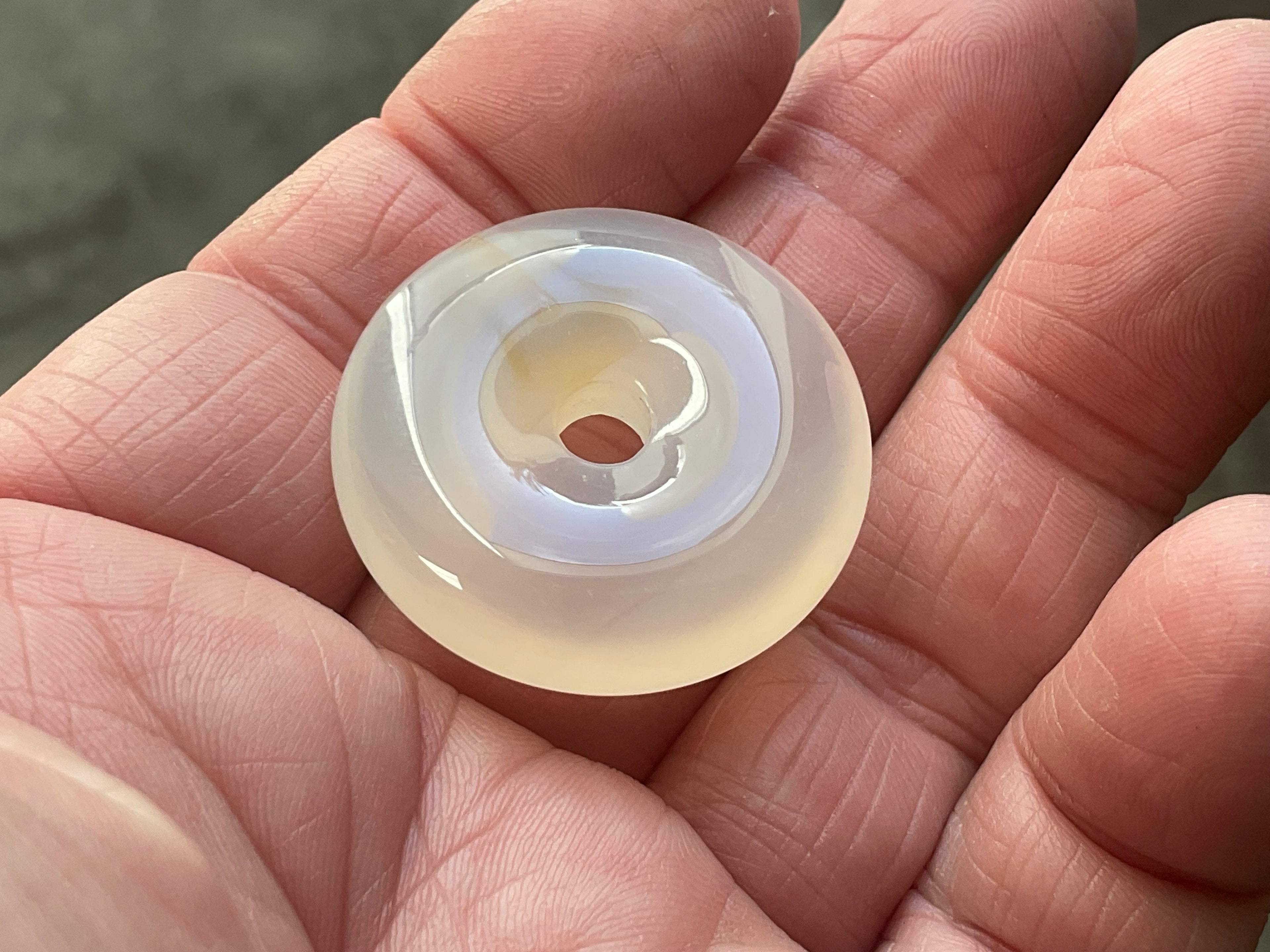 3cm Agate Donut 1D