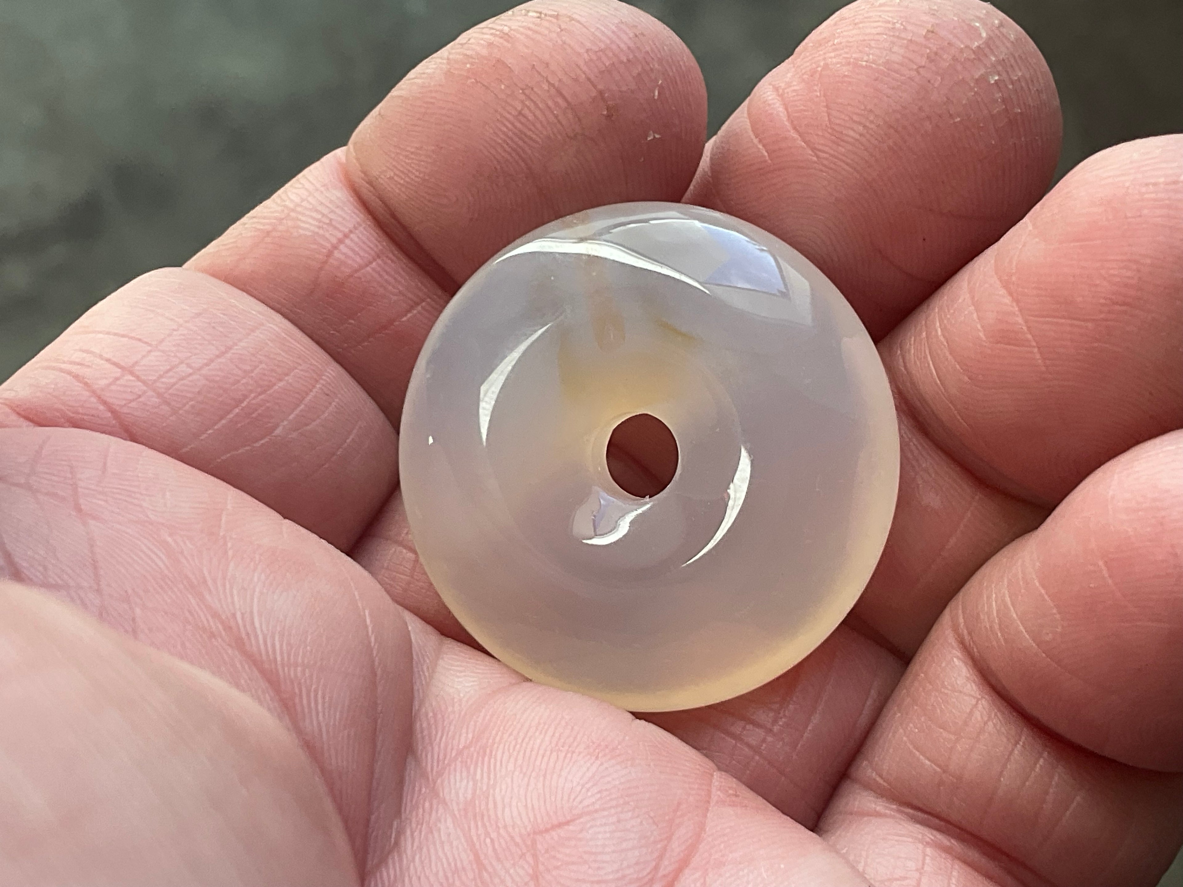 3cm Agate Donut 1D